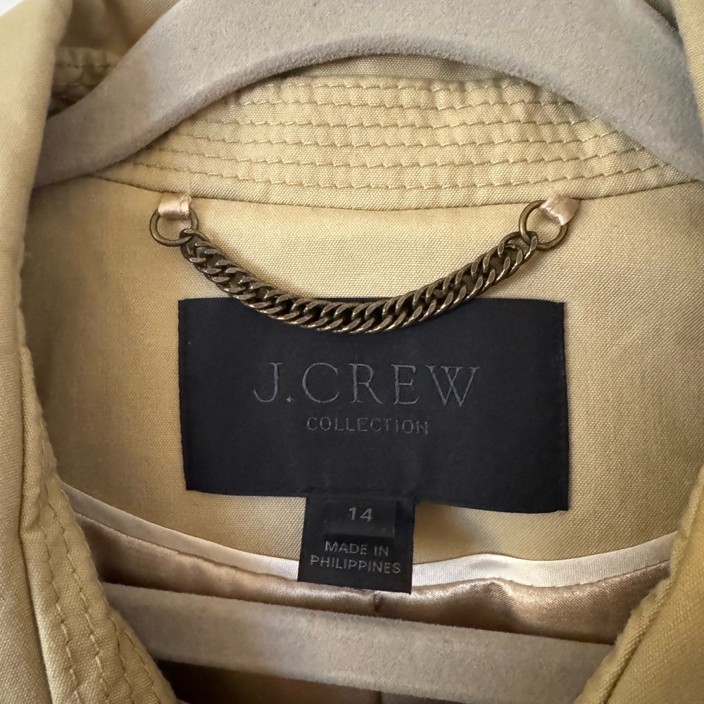 J. Crew Collection Icon Trench - Picture 2 of 5